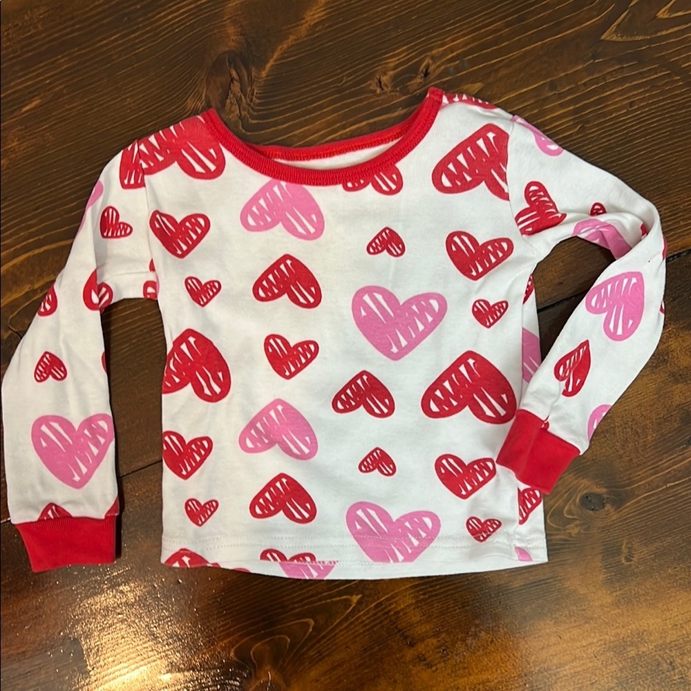 Floral and Heart Pajama Bundle - Baby girl Pajamas - Picture 5 of 7